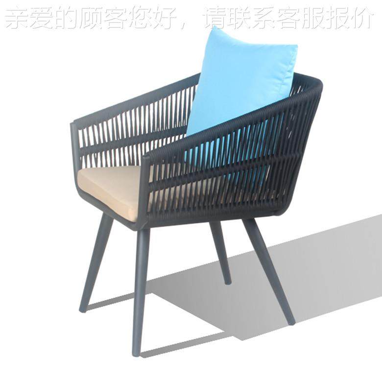 工CF2831厂户台编织家具椅绳外编背休闲餐椅花园阳露天靠藤椅,商业/办公家具,商用藤编家具,淘宝优惠券,粉丝福利购,淘宝优惠卷