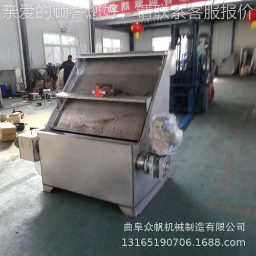 斜筛干湿分离机肉肉鸭粪便脱鸡水304不锈钢干机湿式分GXV离机
