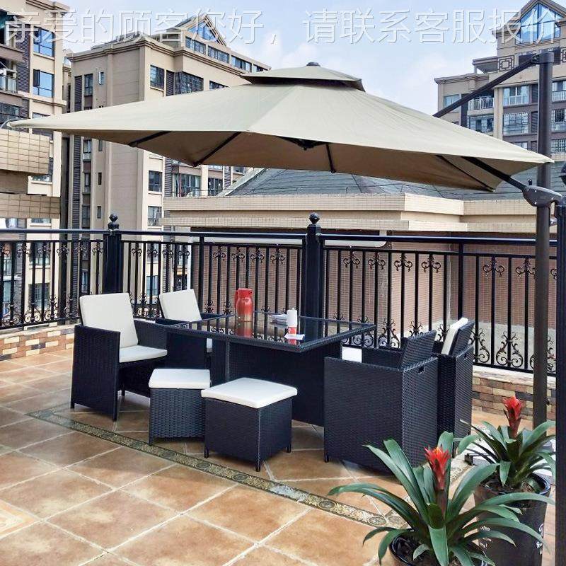 户阳桌伊洛藤编椅套装室外外庭院藤编桌台椅户外家具花园酒店别墅,商业/办公家具,商用藤编家具,淘宝优惠券,粉丝福利购,淘宝优惠卷