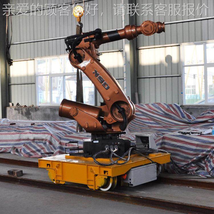 电缆拖供电轨道电动板车 LPC揽自12动化控制平机械臂电动轨道地平