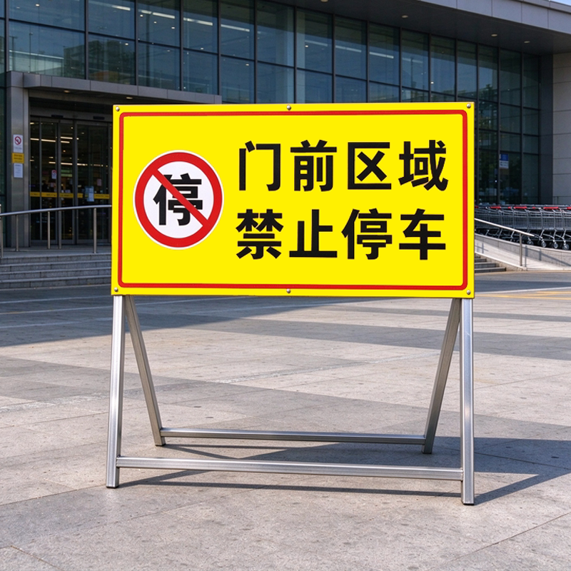 【多件优惠】禁止停车告示牌