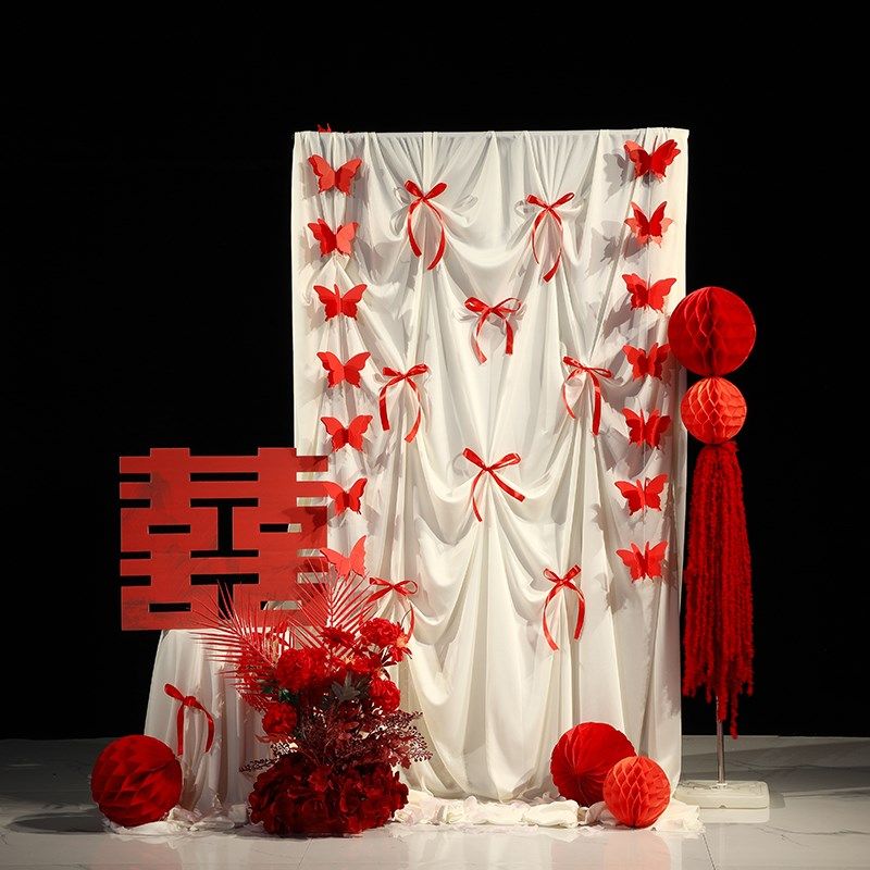 结婚婚房布置装饰新中式房间客厅晨袍拍照背景墙高级喜字kt板布饰,节庆用品/礼品,婚房装扮用品,淘宝优惠券,粉丝福利购,淘宝优惠卷