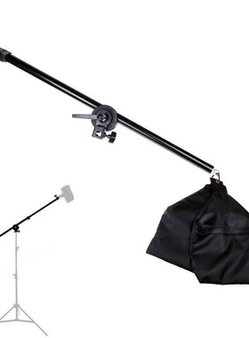 摄影悬臂架 吊环形顶灯架斜臂架 含转盘单轮 沙袋 PSBA1A