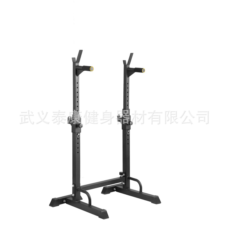 深蹲架家用杠铃架子支架 举重床卧推架家用健身器材 高度可调节