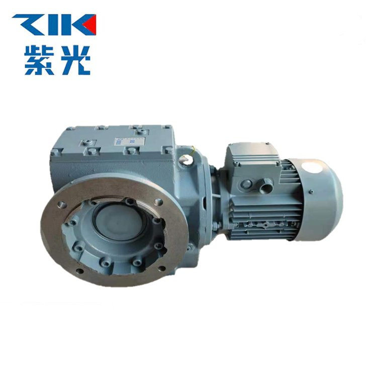 中研技术紫光减速电机 KCA斜齿轮减速箱 立式RC47硬齿面减速机