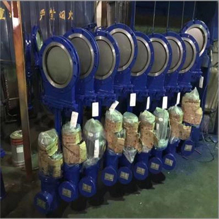 PZ273F-10P 电液动明杆刀闸阀 电控液动浆闸阀 刀型闸阀 DN150