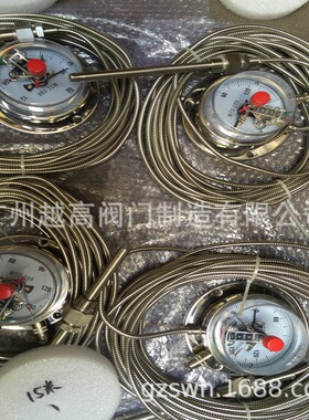 WZT-288BF船用电接点温度计 全不锈钢电接点压力式温度计