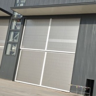 金阳光分段304工业提升门大门分段门异形门不锈钢大门电动门自动