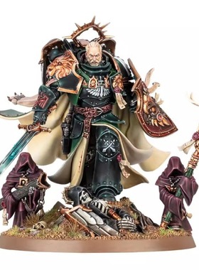 迷墙战锤40K狮王黑暗天使原体莱恩庄森LionEl'Jonson需拼装