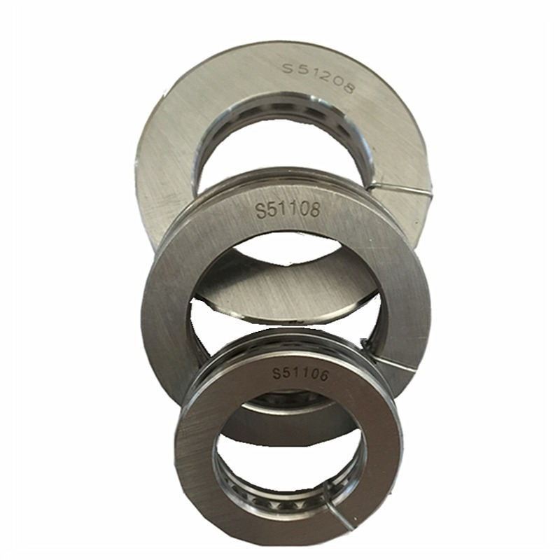 厂家现货不锈钢推力球轴承S51111压力轴承内径55mm水中可用