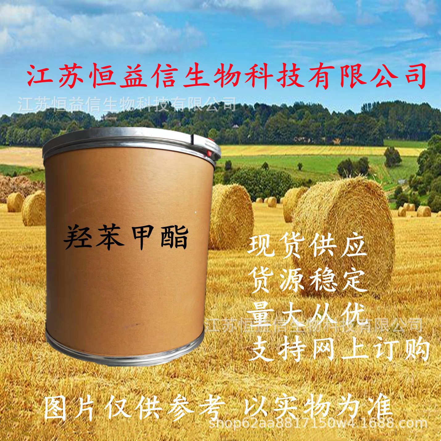 羟苯甲酯 原药江苏恒益信现货供应羟苯甲酯 99-76-3