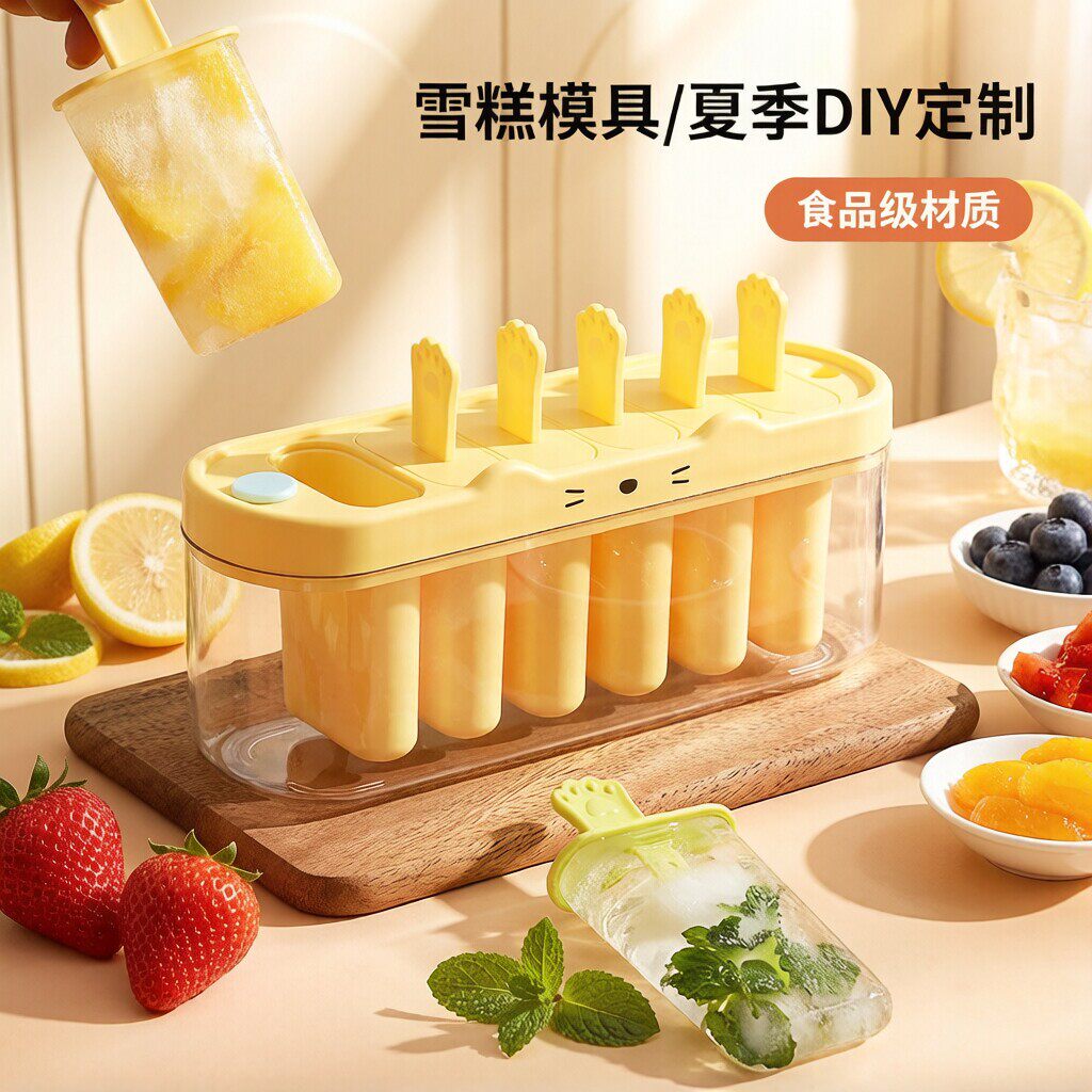 冰棒模具食品级自动脱模冰棍雪糕