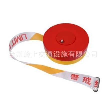 安全警示隔离带50米100米警戒线盘式盒装伸缩隔离带注意安全警戒