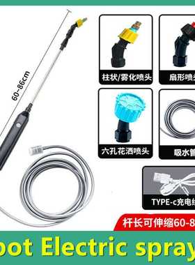 电动喷雾器 园艺电动喷壶喷雾枪喷水壶家用浇花Electric sprayer