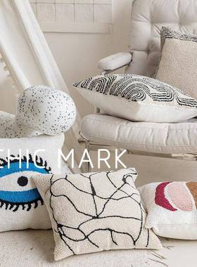 中古小香客厅沙UDD枕抱枕垫样板间腰靠背床头靠靠垫装发饰枕