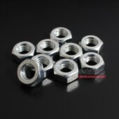 精选4.8级国标螺母50斤装 镀锌螺母六角螺母螺帽M6M8M10M12M16M18M