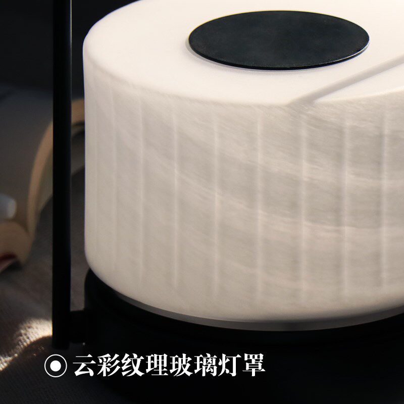 新中式台灯卧室床头现代轻奢高级感充电款led装饰手提家用小夜灯