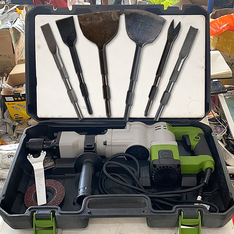 电镐拆铜神器全套拆电机专用工具电动大功率拆卸马达拆解废旧铜线