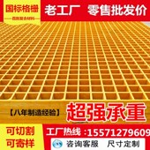 玻璃钢格栅排水沟漏水盖板树池篦子鸽舍塑料0地面网格板洗车房格