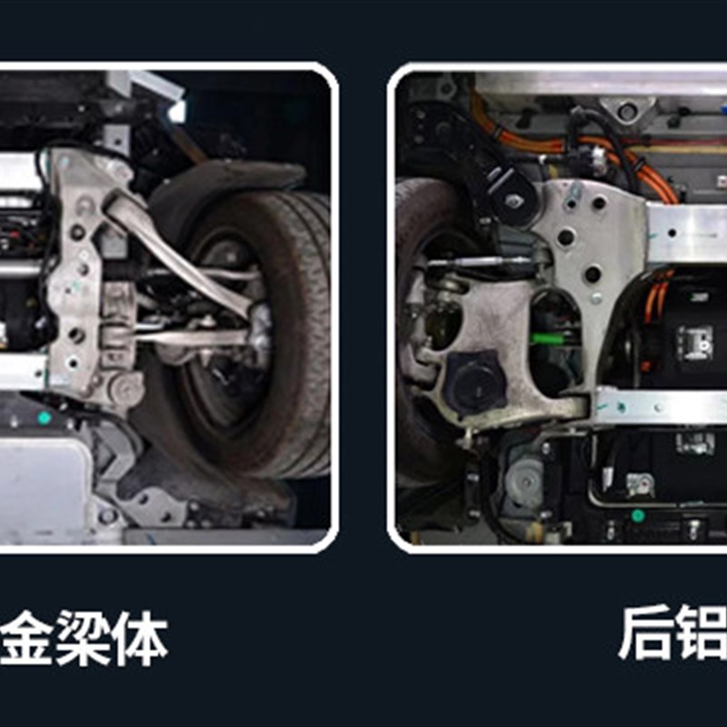 蔚来ES6电机护板车底防护板汽车专用定制升级改装ec6铝镁合金护甲
