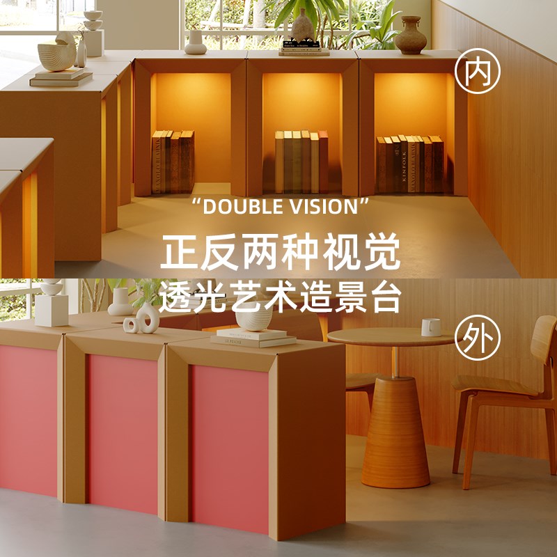 陈象橱窗展架包包陈列架防尘收纳柜玩具展示柜落地置物架简易货架