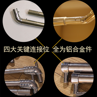 U型伸缩蚊帐2021年新款 家用1.8m1.5米不锈钢支架落地宫廷方便拆洗