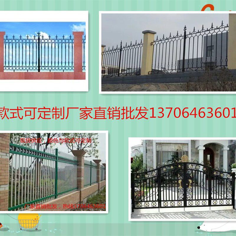 铸铁罗马柱欧式柱子铝合金生铁柱子链子河道景观广场护栏围栏栅栏