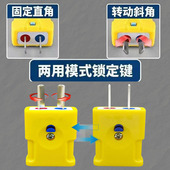 多功能两用插头二脚活动大功率可旋转电工神器新款 纯铜电源插销