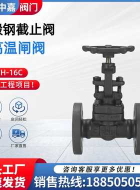 高温锻钢截止阀/闸阀 Z/J41H-16C 24C 40C 64C 100C电站阀蒸汽阀