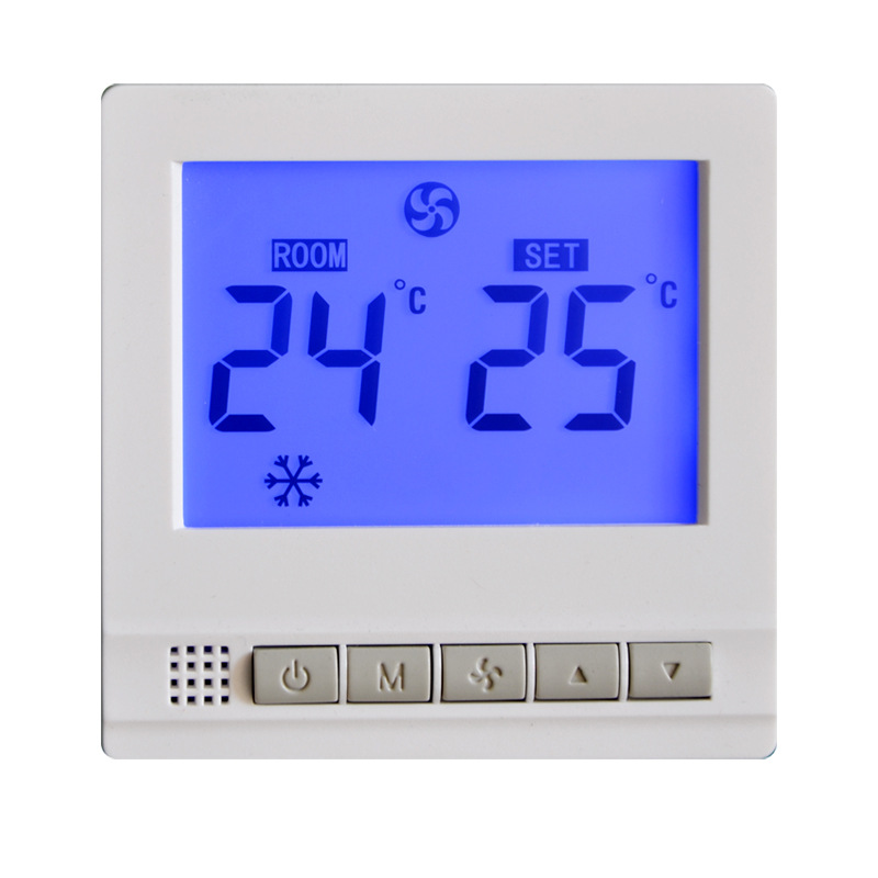 节能中央空调温控面板 液晶显示线控器陶达质保二年空调温控器