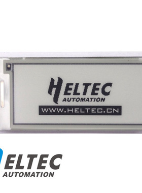 Heltec 2.90寸黑白 电子墨水屏 SPI 货架标签 E-paper 电子纸屏