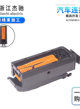 1355171-1/368389-1 电汽车脑插头81孔ECU接插件 DJ7811-1 3.5-21