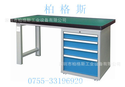铺防静电胶皮复合板钢板抽屉式带脚杯201/304不锈钢六角工作台