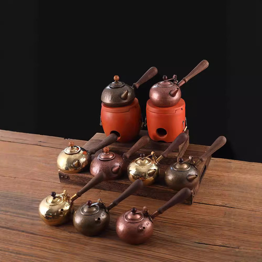 若容茶艺侧把小号铜壶纯紫铜加厚手工铜壶煮茶壶复古纯铜壶烧水壶,鲜花速递/花卉仿真/绿植园艺,其它园艺用品,淘宝优惠券,粉丝福利购,淘宝优惠卷