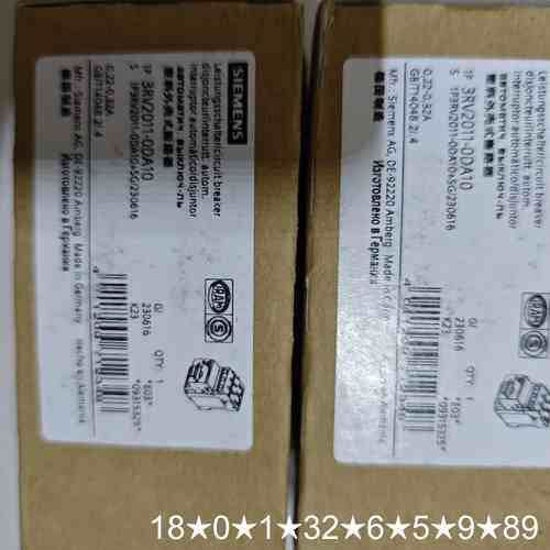 断路器 3RV2011-0DA10 正品