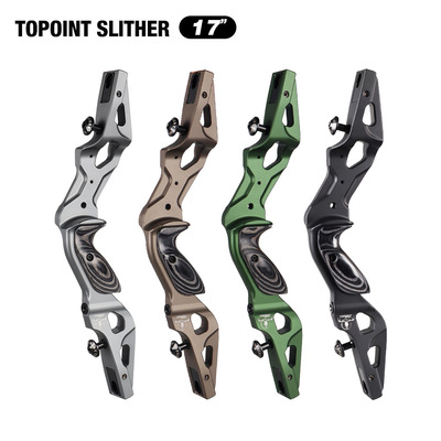 顶点 美式反曲弓Slither17金属弓把射箭CNC制作 多色可选