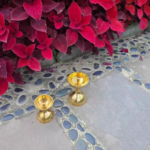 【现货】isha小蛮腰油灯小/大号萨古鲁Sannidhi纯铜油灯供奉瑜伽