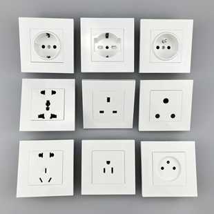 86/146型/法式/英式/美式插座意大利标/以色列标墙壁开关插头usb