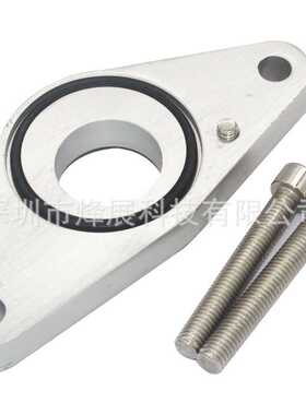 汽车改装泄压阀转接底座 SQV泄压阀底座 适用斯巴鲁WRX STI 法兰