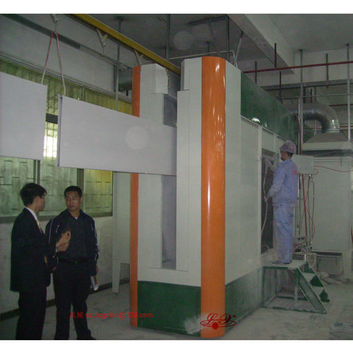 供应喷涂流水线悬挂线喷粉流水线喷粉柜厂家定做喷粉流水线