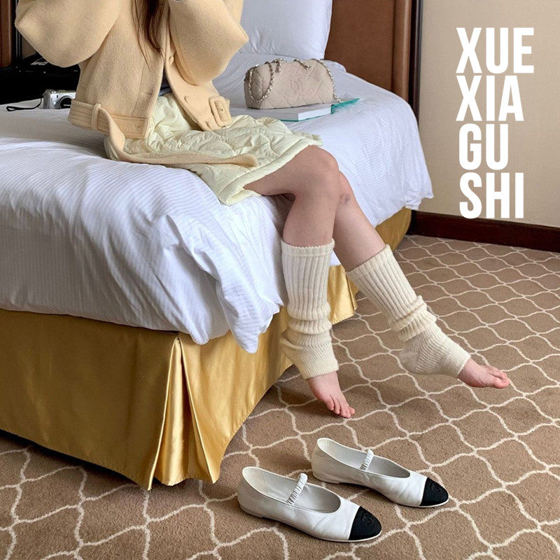 【羊毛混纺转角袜套】靴下故事 miu风甜美造型腿套～张元英同款袜,女士内衣/男士内衣/家居服,长筒袜,淘宝优惠券,粉丝福利购,淘宝优惠卷