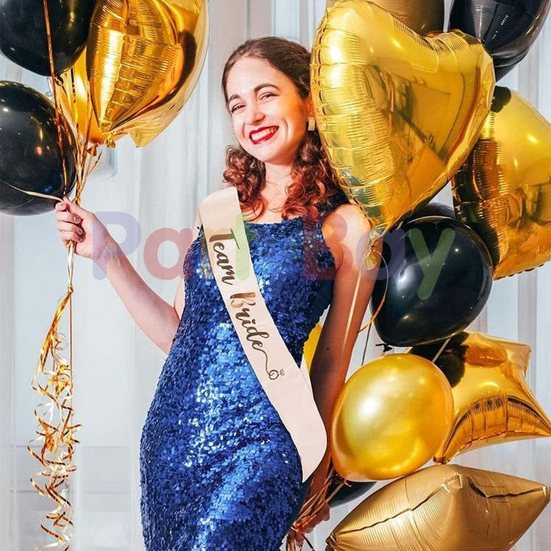 莱派,单身派对bride to be新娘肩带套装 team bride伴娘团礼仪带