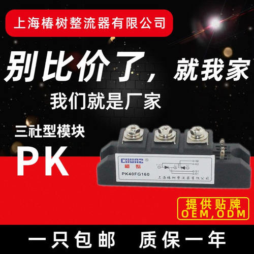 【椿整】三社型 PK 25F 40F 70F 160F可控硅晶闸管模块