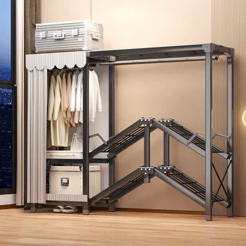 5YA1衣柜免安装折叠简易家用卧室新款小型布衣橱全钢架结实耐用出,住宅家具,简易衣柜,淘宝优惠券,粉丝福利购,淘宝优惠卷