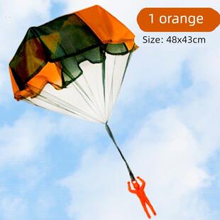 手抛降落伞儿童户外运动玩具投掷类玩具男孩女孩幼儿园奖品礼品