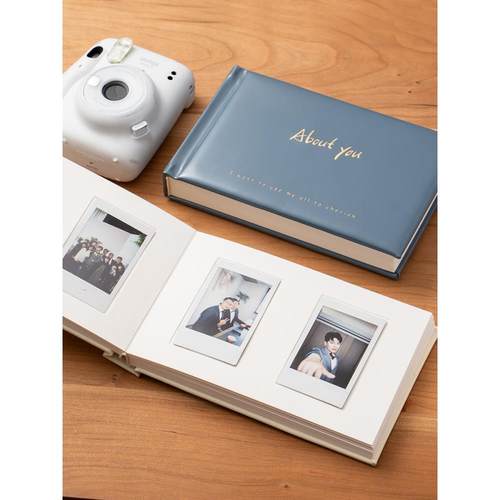 聚极宝丽来相册可以写，不爆炸3英寸存储相册迷你相册3英寸照片纸