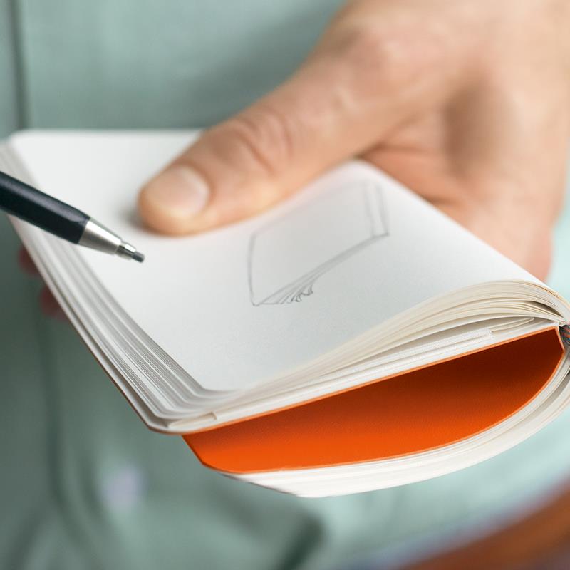 Leuchtturm1917德国灯塔经典系列口袋本A6软皮加厚商务笔记本子记