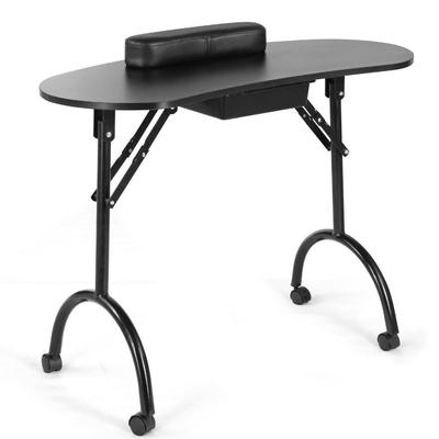 美甲桌可折叠美甲台便携式美甲桌带吸尘器美甲灯修甲桌子商用