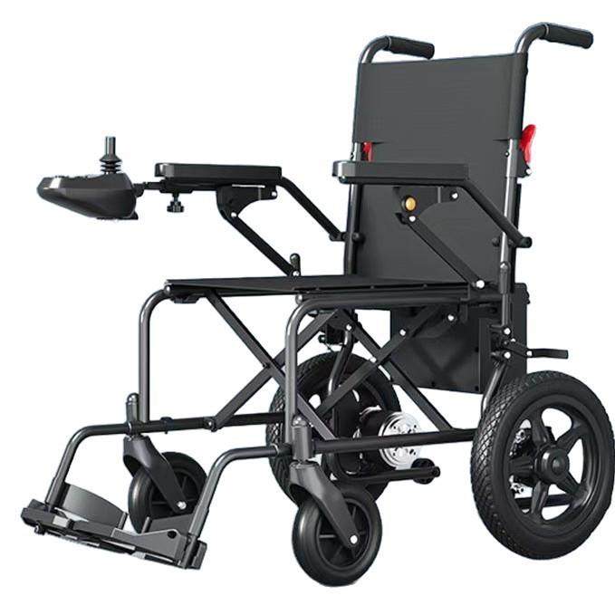 轻便型电动轮椅老年人专用可躺折叠便携式残疾人代步车四轮车