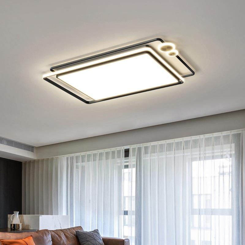 新款卧室灯led无极调光创意吸顶灯艺术圆形书房餐厅灯设计师灯具